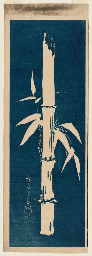 Unknown: Bamboo, in rubbing style - Museum of Fine Arts