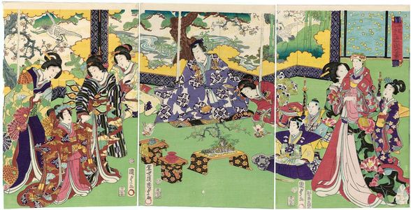 Utagawa Kunisada II: Genji-e - Museum of Fine Arts