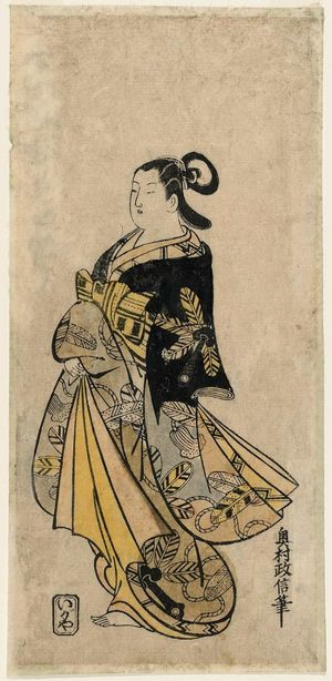 Okumura Masanobu: Actor as Oiran - Museum of Fine Arts