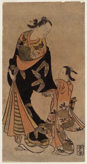 Unknown: Courtesan and Kamuro - Museum of Fine Arts