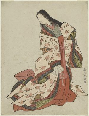 Suzuki Harunobu: Ono no Komachi - Museum of Fine Arts