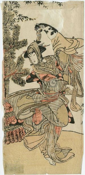 Katsukawa Shunsho: Actor Segawa Kikunojô III as Yasukata - Museum of Fine Arts