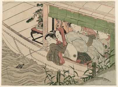 Suzuki Harunobu: A Fishing Party - Museum of Fine Arts