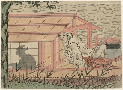 Suzuki Harunobu: The Excited Boatman - Museum of Fine Arts