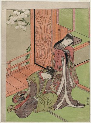 Kitao Shigemasa: A Lady and Her Lover - Museum of Fine Arts