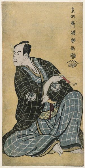 Toshusai Sharaku: Actor Bandô Hikosaburô III as Obiya Chôemon - Museum of Fine Arts