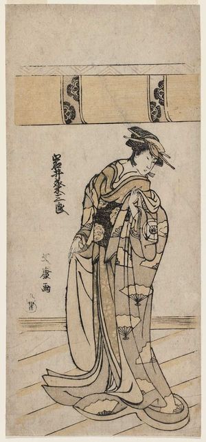 Bunkôによる浮世絵「Actor Iwai Kumesaburo」