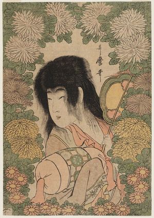 Kitagawa Utamaro: The Chrysanthemum Boy (Kikujidô) - Museum of Fine Arts