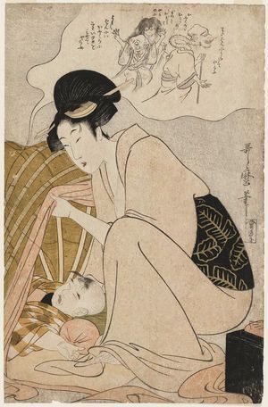 Kitagawa Utamaro: Child's Nightmare of Ghosts - Museum of Fine Arts