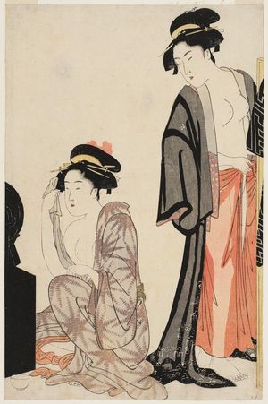 Kitagawa Utamaro: Two Women after the Bath - Museum of Fine Arts