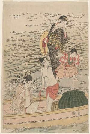Kitagawa Utamaro: Abalone Divers - Museum of Fine Arts