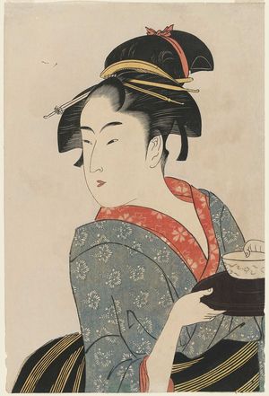 Kitagawa Utamaro: Naniwaya Okita - Museum of Fine Arts