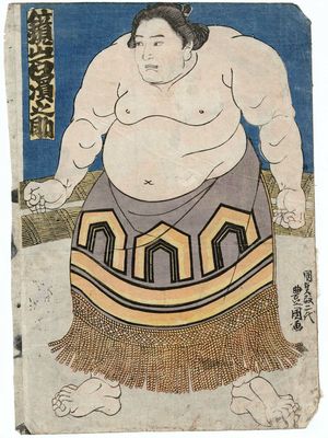 Utagawa Kunisada: Sumô Wrestler - Museum of Fine Arts