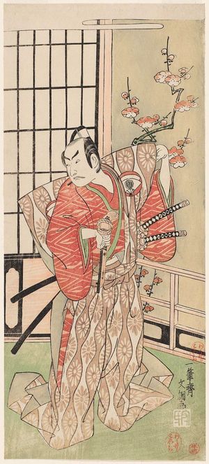 Ippitsusai Buncho: Actor Onoe Kikugorô I - Museum of Fine Arts