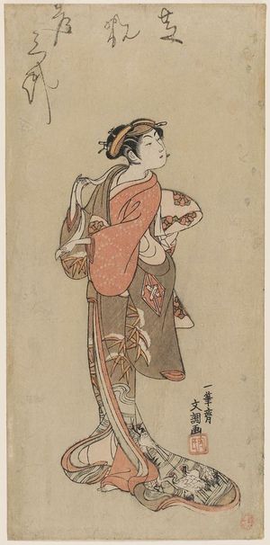 Ippitsusai Buncho: Actor Nakamura Matsue - Museum of Fine Arts