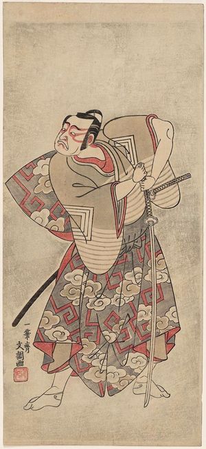 Ippitsusai Buncho: Actor Ichikawa Ebizô - Museum of Fine Arts