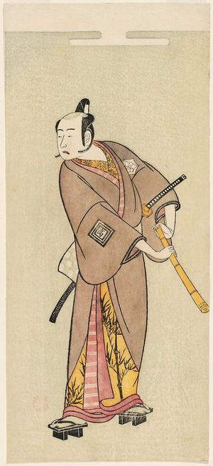 Ippitsusai Buncho: Actor Ichikawa Komazô as One of the Gonin Otoko - Museum of Fine Arts