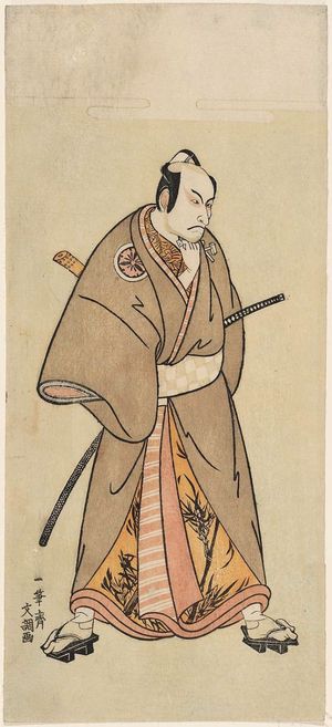 一筆斉文調: Actor Matsumoto Kôshirô as One of the Gonin Otoko - ボストン美術館