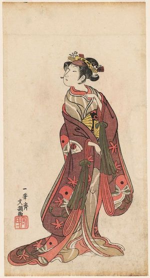 Ippitsusai Buncho: Actor Onoe Tamizô - Museum of Fine Arts