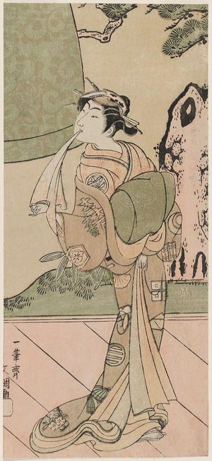 Ippitsusai Buncho: Actor Ichikawa Uemon IX - Museum of Fine Arts