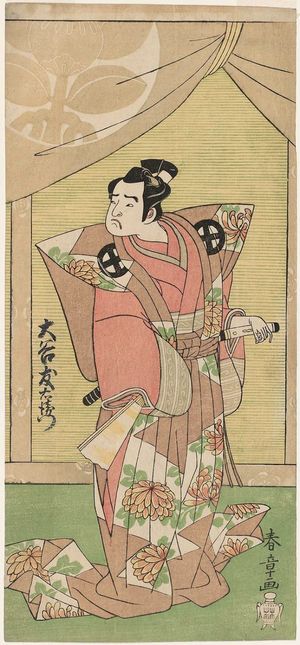 Katsukawa Shunsho: Actor Ôtani Tomoemon - Museum of Fine Arts