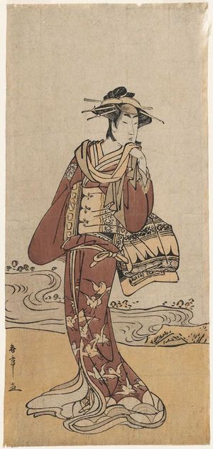Katsukawa Shunsho: Actor Osagawa Tsuneyo II - Museum of Fine Arts