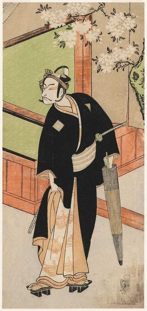 Katsukawa Shunsho: Actor Ichikawa Danjûrô V as Sukeroku - Museum of Fine Arts