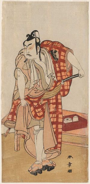 Katsukawa Shunsho: Actor as Maboroshi Takeemon, one of the Osaka no Kyokaku gonin otoko - Museum of Fine Arts