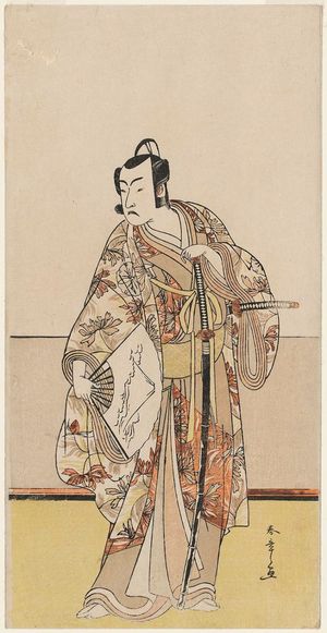 Katsukawa Shunsho: Actor Matsumoto Kôshirô IV as Kudô Suketsune - Museum of Fine Arts