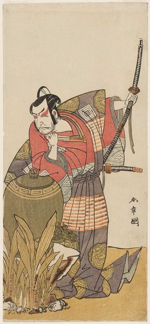 Katsukawa Shunsho: Actor Ichikawa Danjûrô V - Museum of Fine Arts