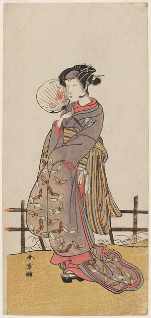 Katsukawa Shunsho: Actor Onoe Tamizô - Museum of Fine Arts