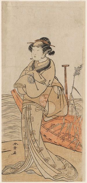 Katsukawa Shunsho: Actor Yamashita Kinsaku II - Museum of Fine Arts