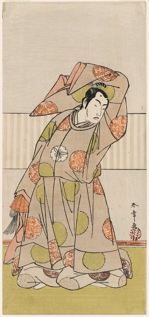 Katsukawa Shunsho: Actor Matsumoto Kôshirô as a Court Noble - Museum of Fine Arts