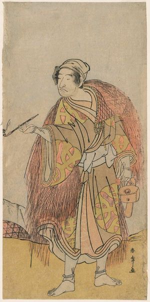 Katsukawa Shunsho: Actor Nakamura Nakazô I as a Boatman - Museum of Fine Arts