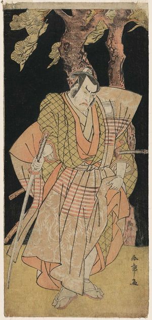 Katsukawa Shunsho: Actor Ichikawa Danzô IV as Rokkaku Oinosuke - Museum of Fine Arts