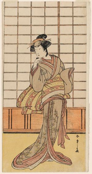 Katsukawa Shunsho: Actor Yoshizawa Ayame III - Museum of Fine Arts