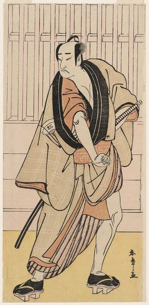 Katsukawa Shunsho: Actor Onoe Matsusuke I as Monbei - Museum of Fine Arts