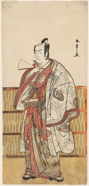 Katsukawa Shunsho: Actor Ichikawa Monnosuke - Museum of Fine Arts