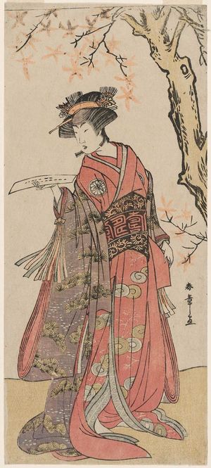 Katsukawa Shunsho: Actor Segawa Kikunojô III - Museum of Fine Arts