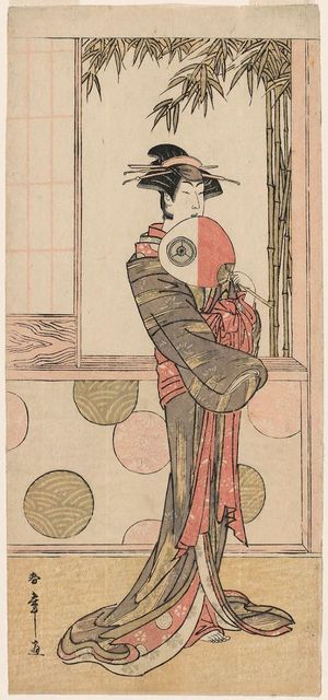 Katsukawa Shunsho: Actor Iwai Kiyotarô - Museum of Fine Arts