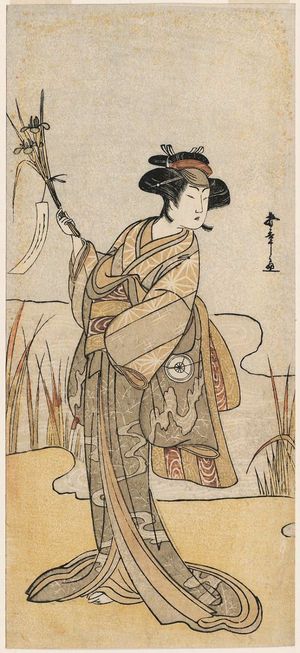 Katsukawa Shunsho: Actor Iwai Hanshirô IV as Osei - Museum of Fine Arts