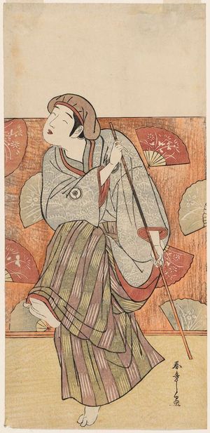 Katsukawa Shunsho: Actor Iwai Hanshirô - Museum of Fine Arts