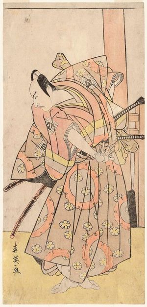 Katsukawa Shun'ei: Actor Ichikawa Yaozô - Museum of Fine Arts