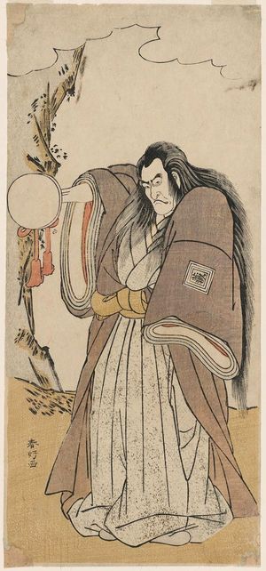 勝川春好: Actor Ichikawa Danzô IV as Sutoku-in - ボストン美術館