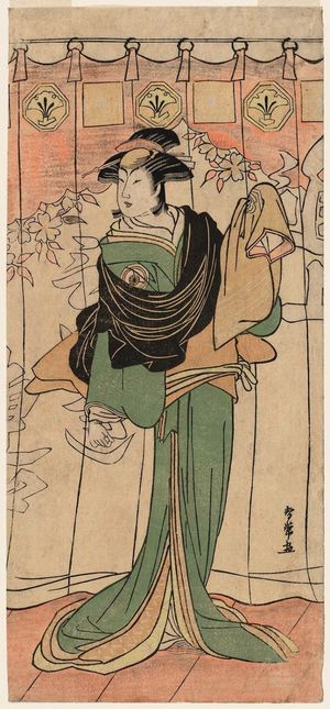Katsukawa Shunjô: Actor Iwai Hanshirô - Museum of Fine Arts