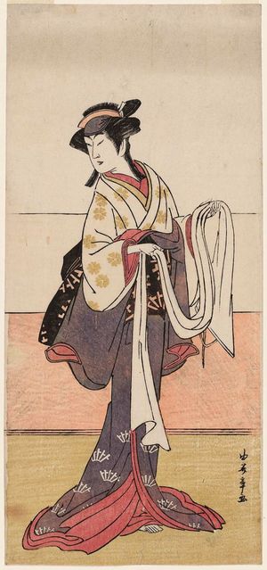 Yumishô: Actor Mimasu Tokujiro - Museum of Fine Arts