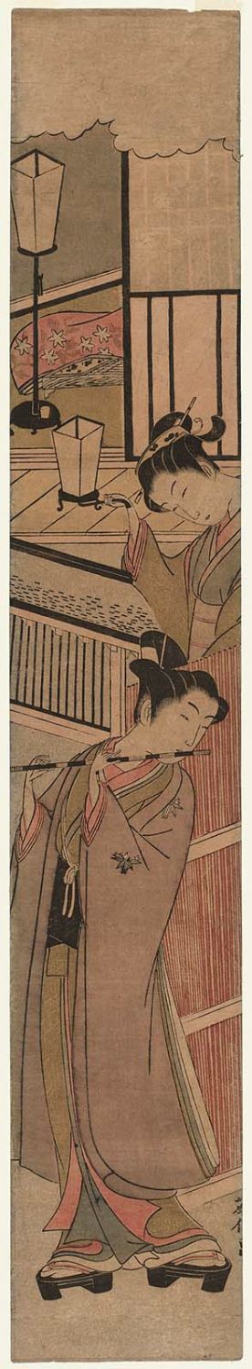 田中益信: A Modern Version of the Story of Ushiwakamaru and Jôruri-hime - ボストン美術館