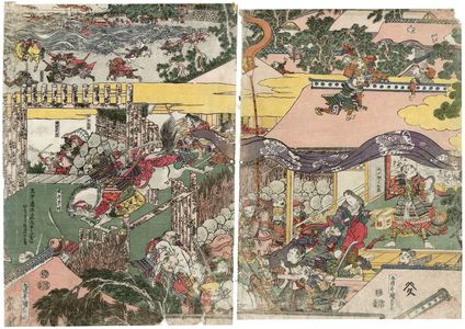 Utagawa Kunisada: Ikuta no mori... - Museum of Fine Arts