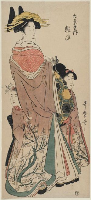 Kitagawa Utamaro: Yosooi of the Matsubaya - Museum of Fine Arts