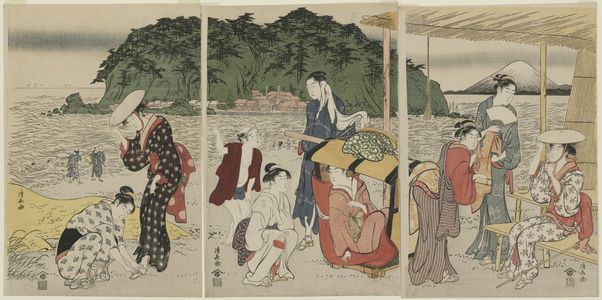 Torii Kiyonaga: A Pilgrimage to Enoshima - Museum of Fine Arts